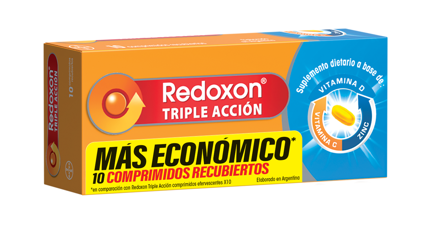 Redoxon Triple Action Comprimidos x10