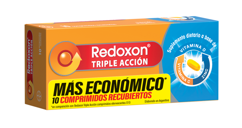 Redoxon Triple Action Comprimidos x10